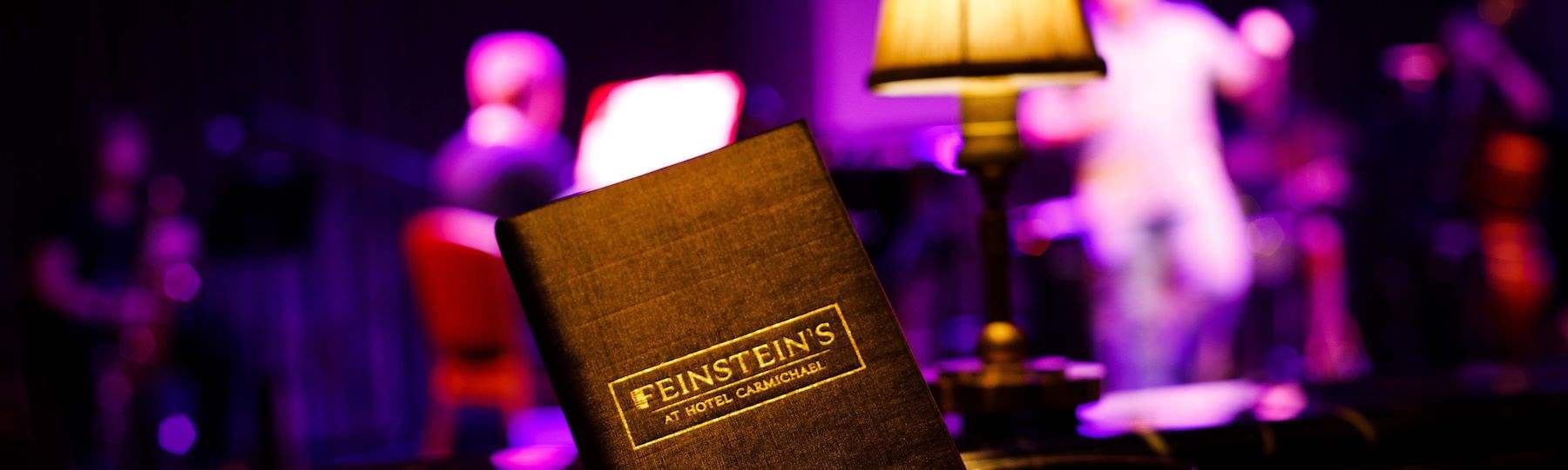 Feinstein’s at Hotel Carmichael, Carmel IN - Menus